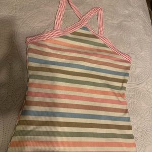 Women’s Large Halter Tank top